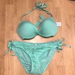 Massimo Sea Green Bikini -Size Large